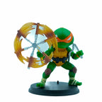 Michelangelo Ninja Turtle Collectible Nunchaku Action Figure Orange Mask 2 