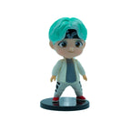 Min Yoongi Suga Casual Style BTS Mini Figure Kpop Collectible Figure