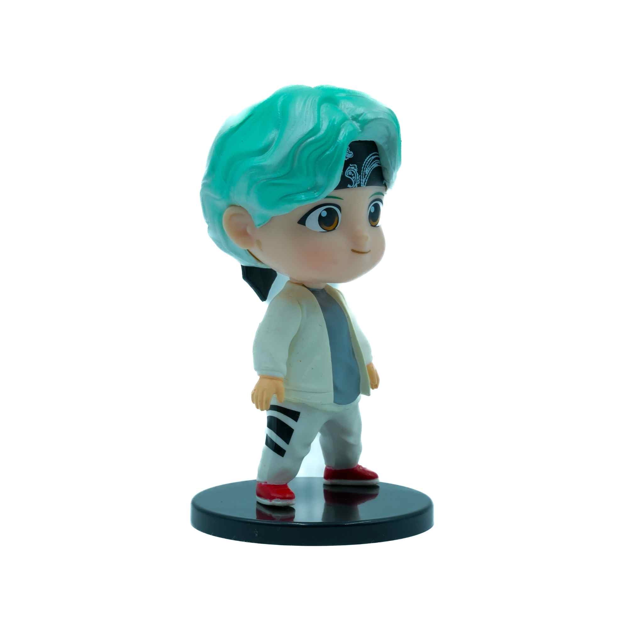 Min Yoongi Suga Casual Style BTS Mini Figure Kpop Collectible Figure