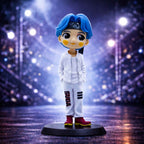 Min Yoongi ‘Agust D’ BTS Figure Blue Hair Bandana KPop Collectible 1 Collectibles