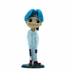 Min Yoongi ‘Agust D’ BTS Figure Blue Hair Bandana KPop Collectible 2 