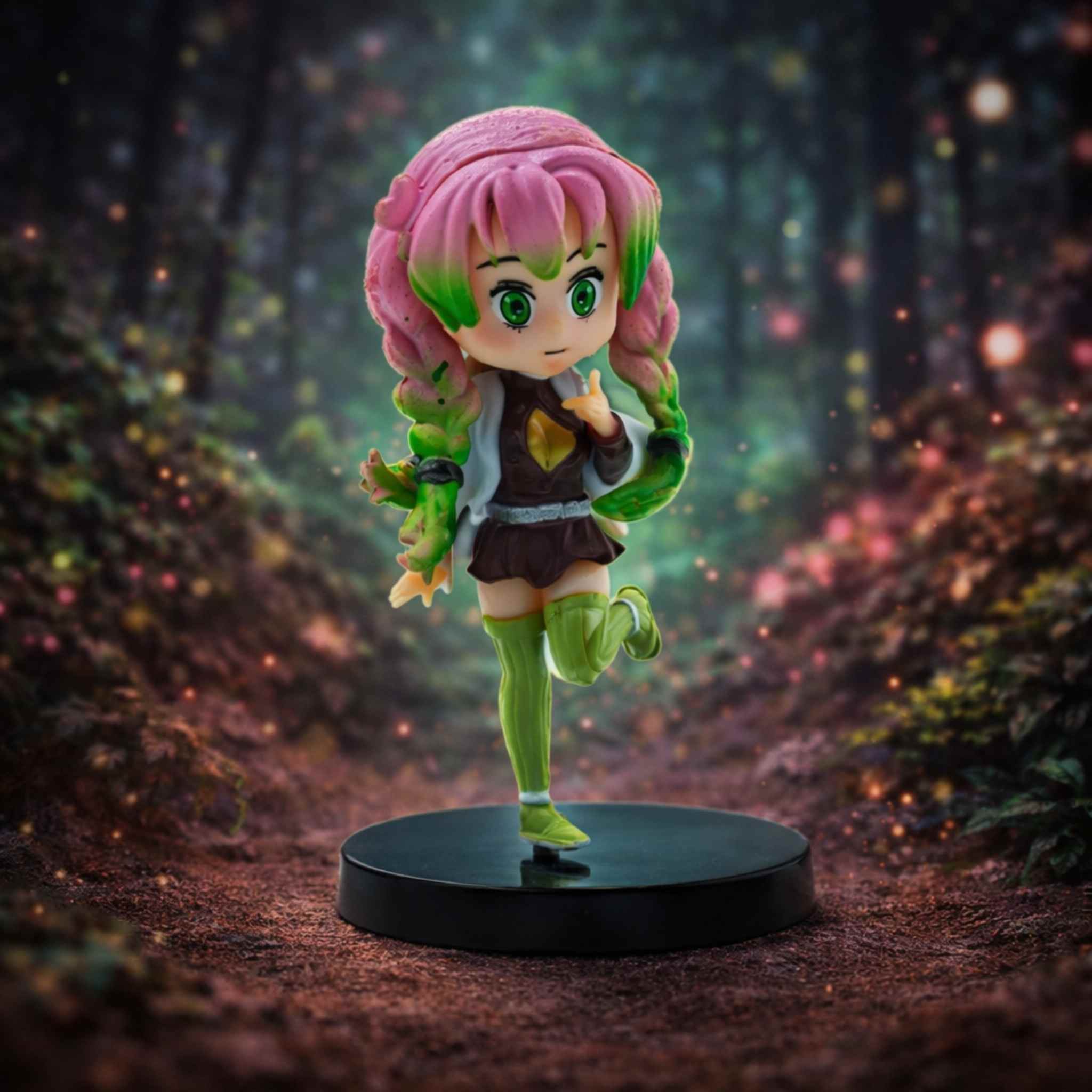 Mitsuri Kanroji Love Hashira Cute Pose Demon Slayer Anime Collectible 1 Collectibles