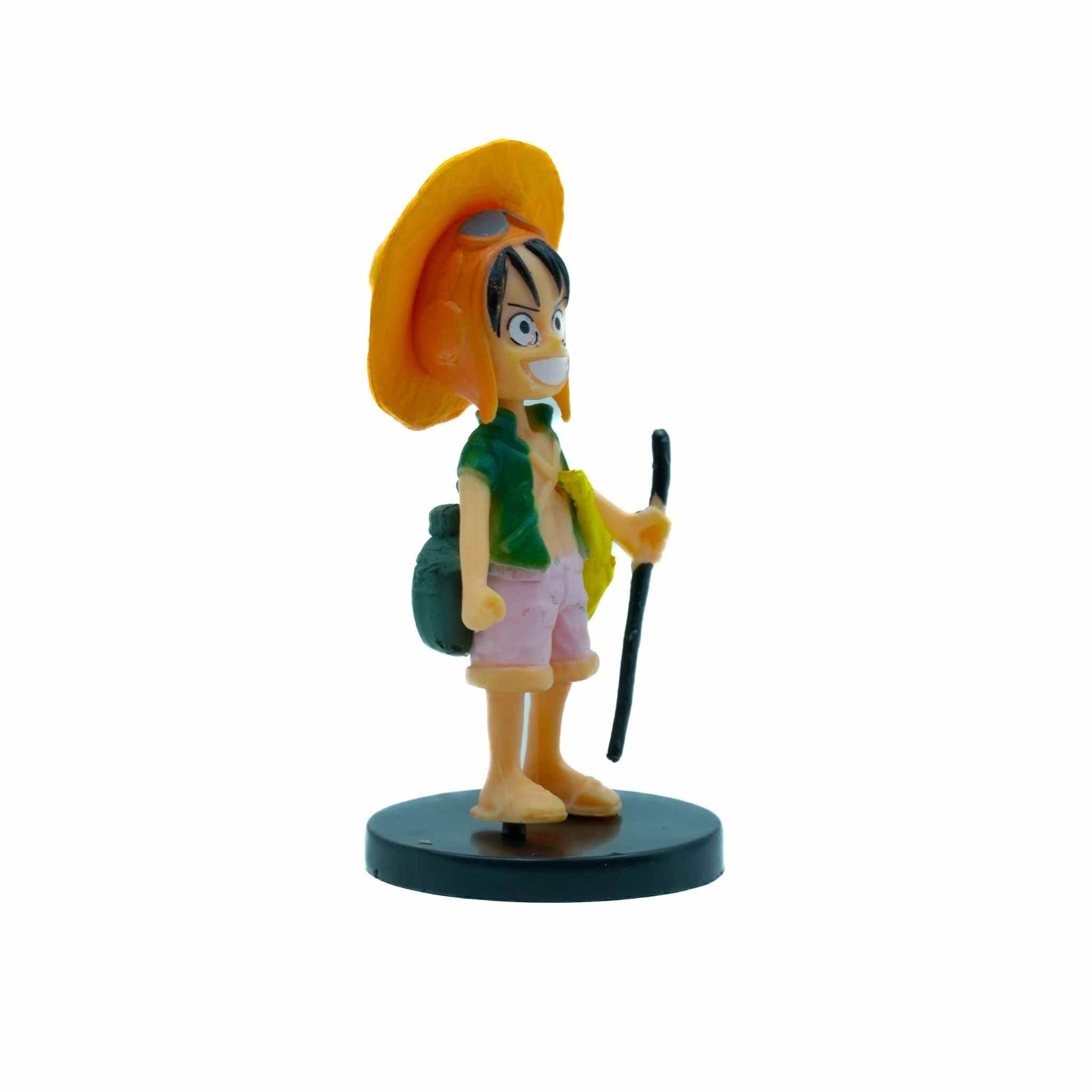 Monkey D Luffy Adventure Pose Mini Figure One Piece Pirate Figure 3 