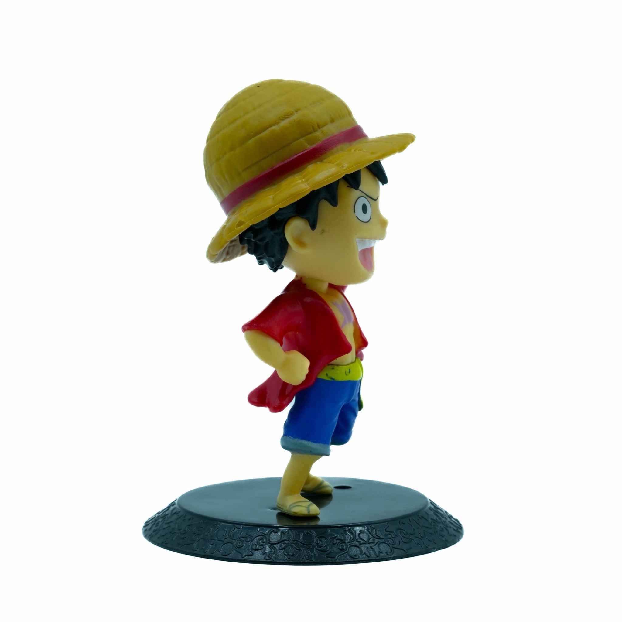 Monkey D Luffy Straw Hat One Piece Anime Figurine 3 