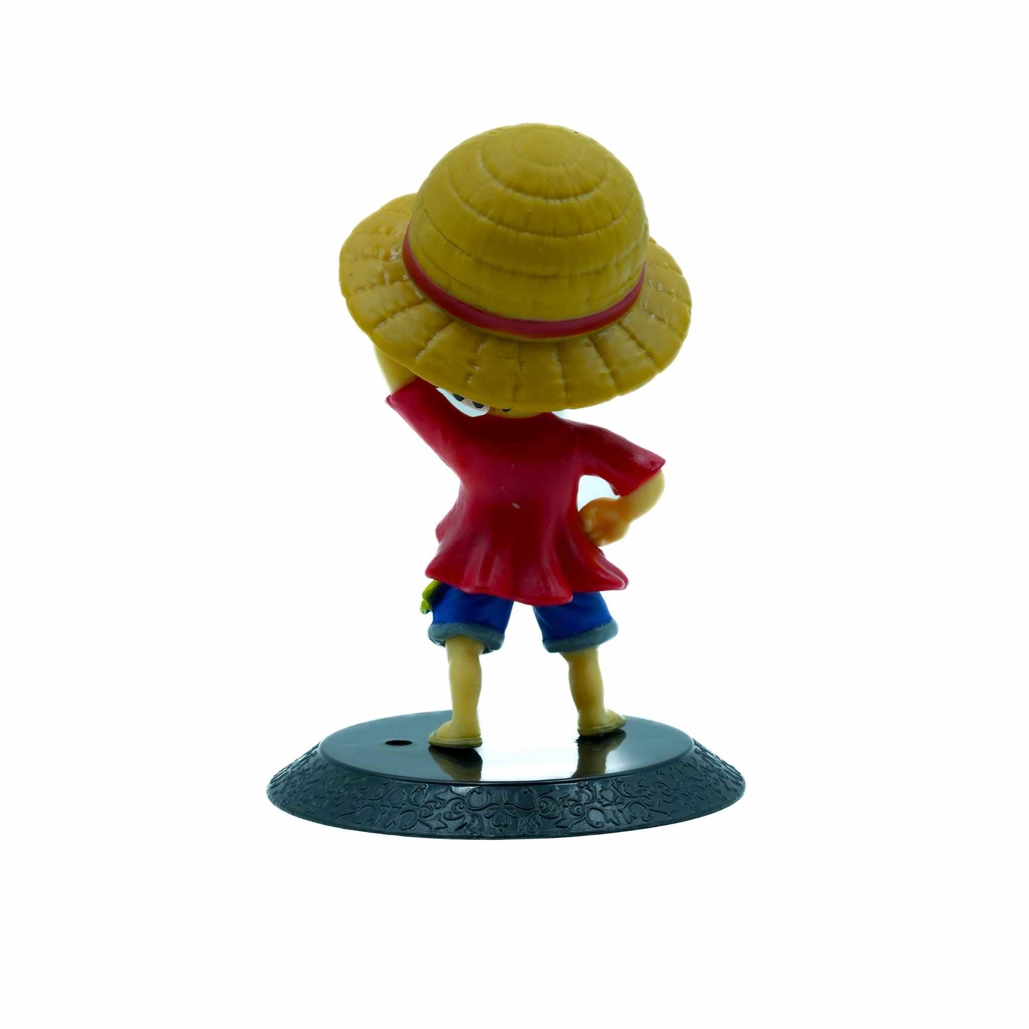 Monkey D Luffy Straw Hat One Piece Anime Figurine 4 