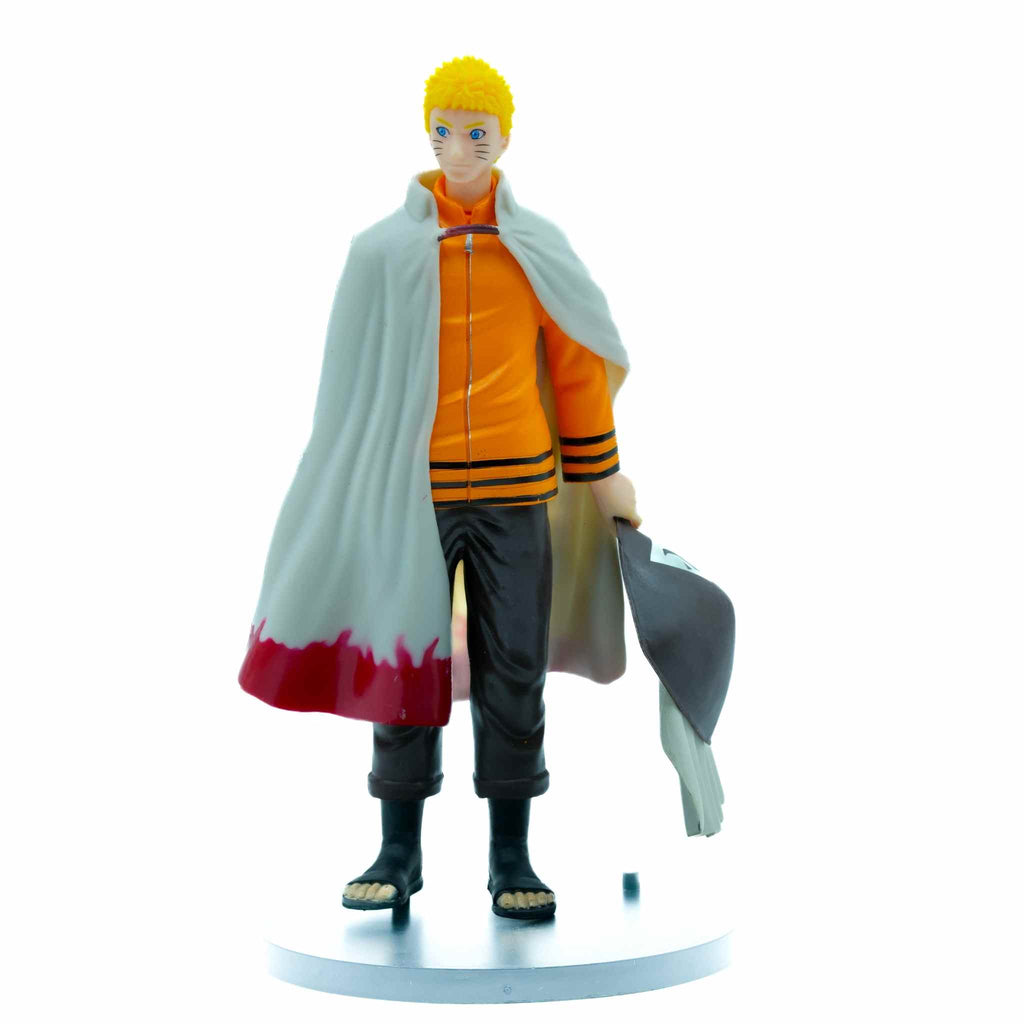 Naruto Uzumaki Hokage Cloak Boruto Anime Figure Collectible 2 