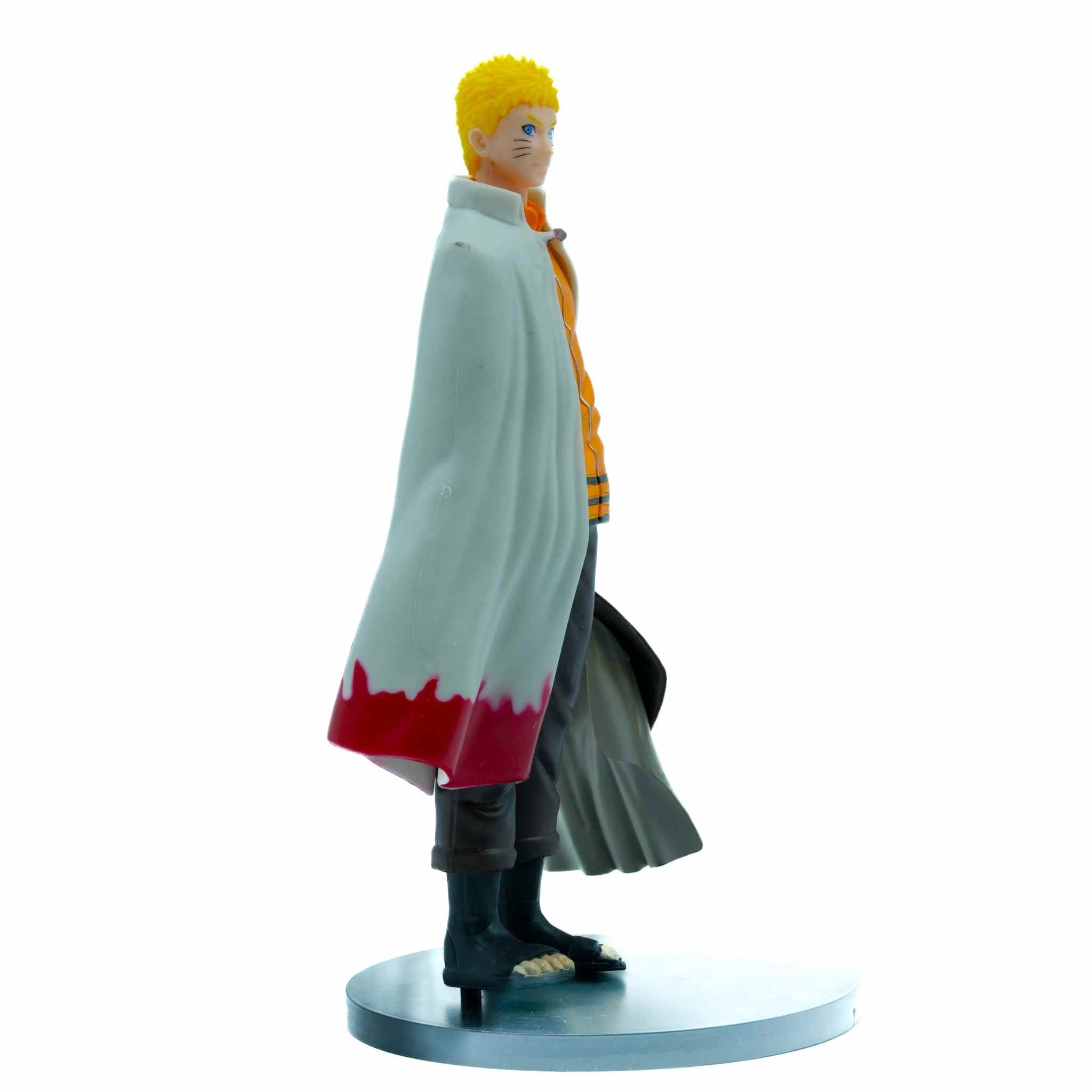 Naruto Uzumaki Hokage Cloak Boruto Anime Figure Collectible 3 