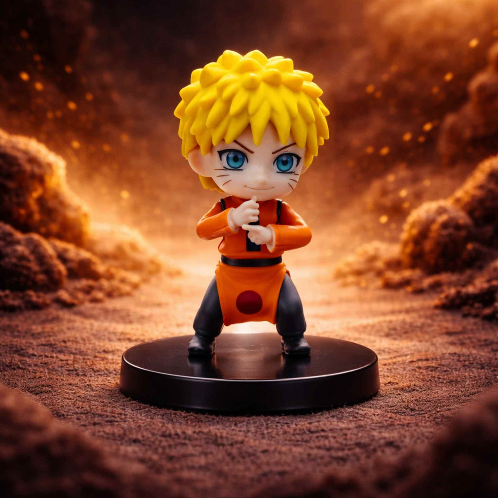 Naruto Uzumaki Naruto Anime Hokage Ninja Chibi Figurine 1 Collectibles