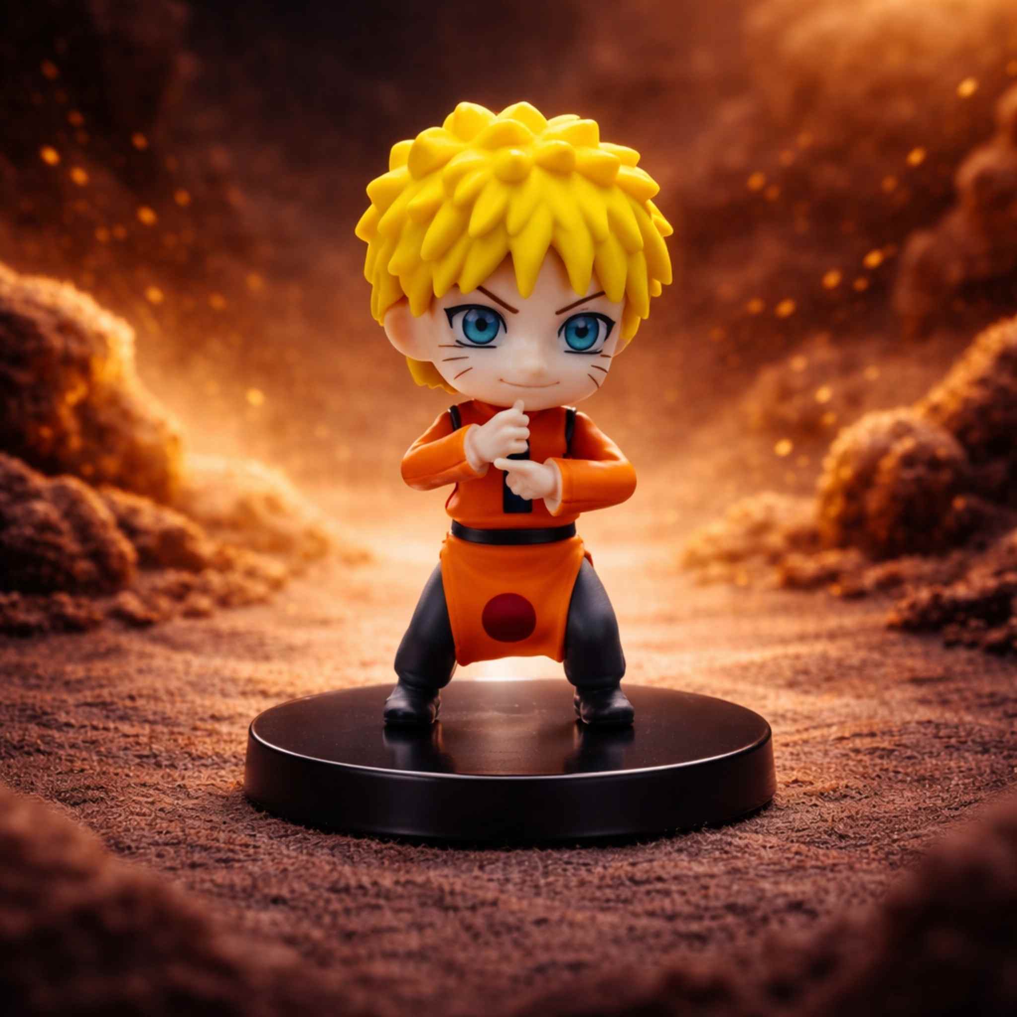 Naruto Uzumaki Naruto Anime Hokage Ninja Chibi Figurine 1 Collectibles