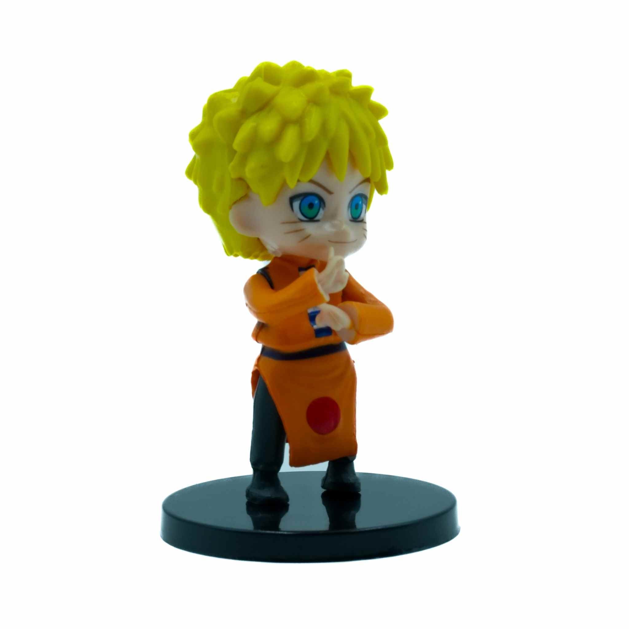 Naruto Uzumaki Naruto Anime Hokage Ninja Chibi Figurine 3 