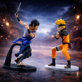 Naruto vs Sasuke Battle Pose Anime Collectible Figurine Set 1 Collectibles