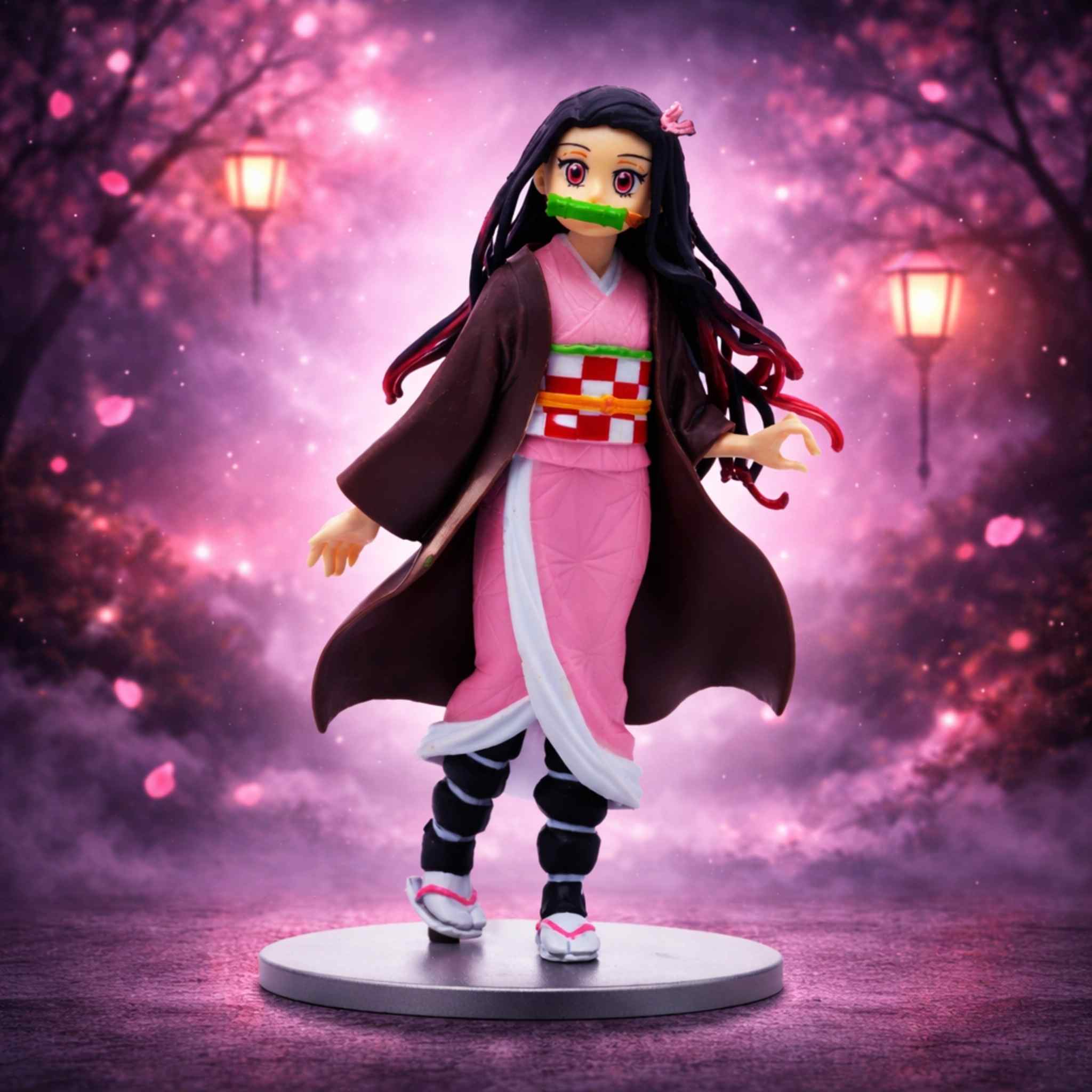 Nezuko Kamado Classic Kimono Anime Action Figure Collectible 1 Collectibles