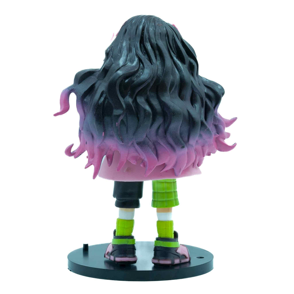 Nezuko Kamado Pink Kimono Anime Action Figure Collectible 4 