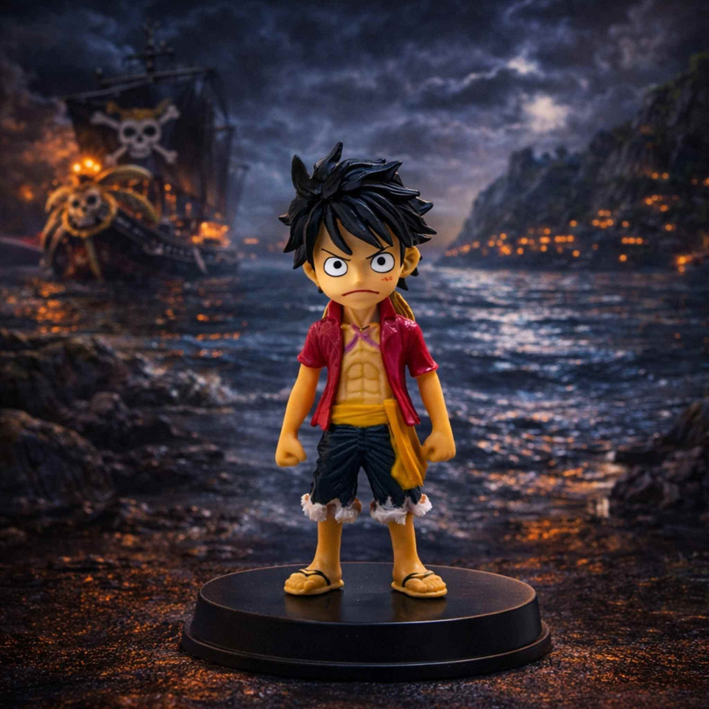 One Piece Luffy Mini Figure Anime Action Toy Collectible 1 Collectibles