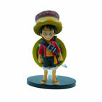 One Piece Luffy Straw Hat Mini Figure Anime Toy Collectible 2 
