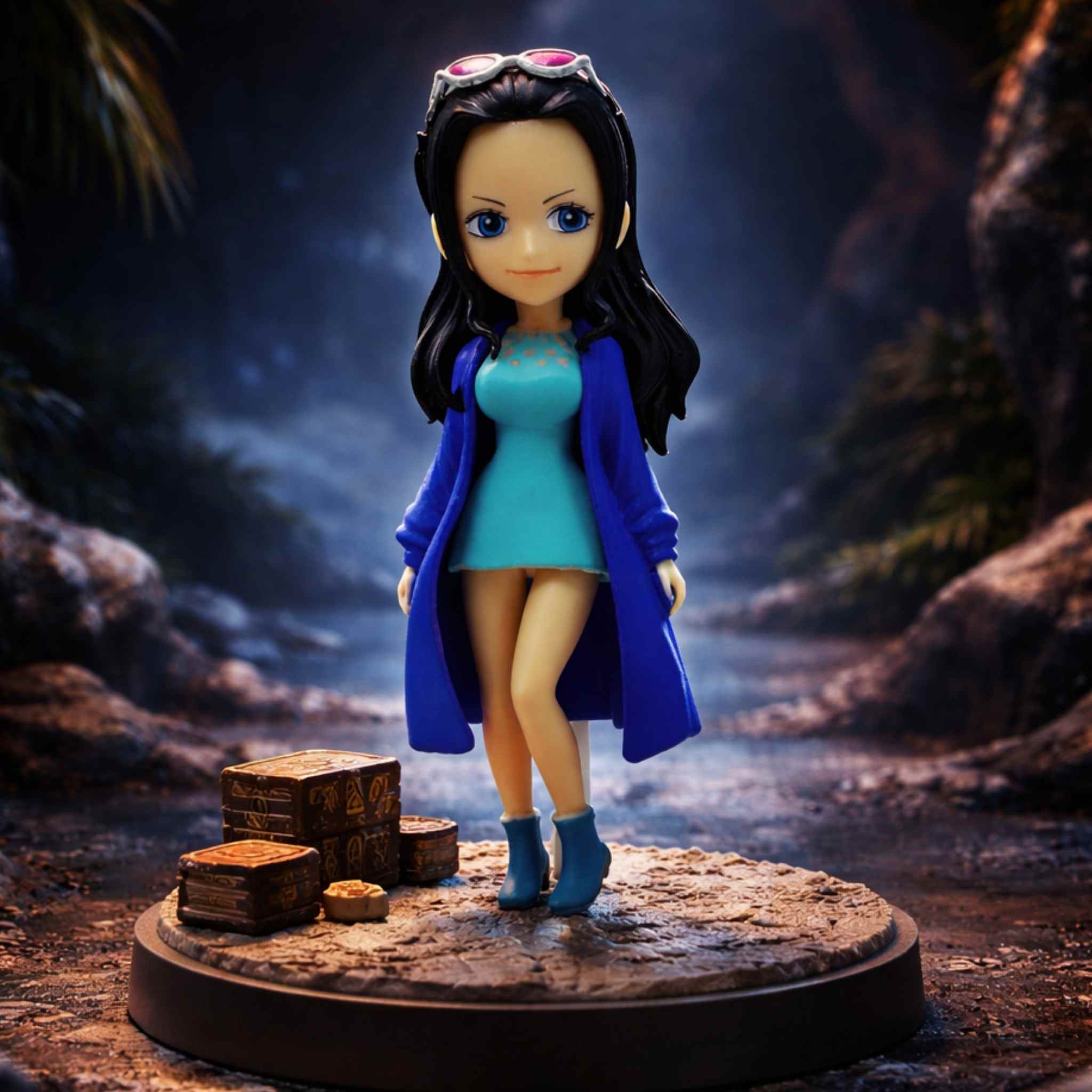 One Piece Nico Robin Mini Figure Anime Action Toy Collectible 1 Collectibles