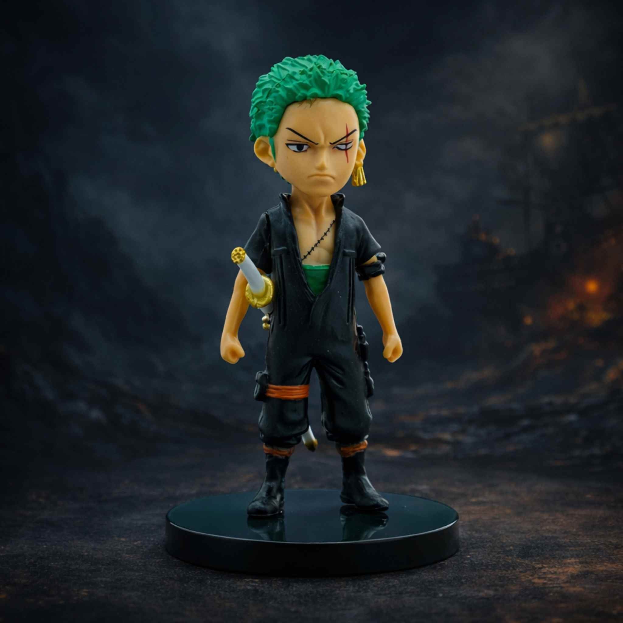 One Piece Zoro Mini Figure Anime Action Toy Collectible 1 Collectibles