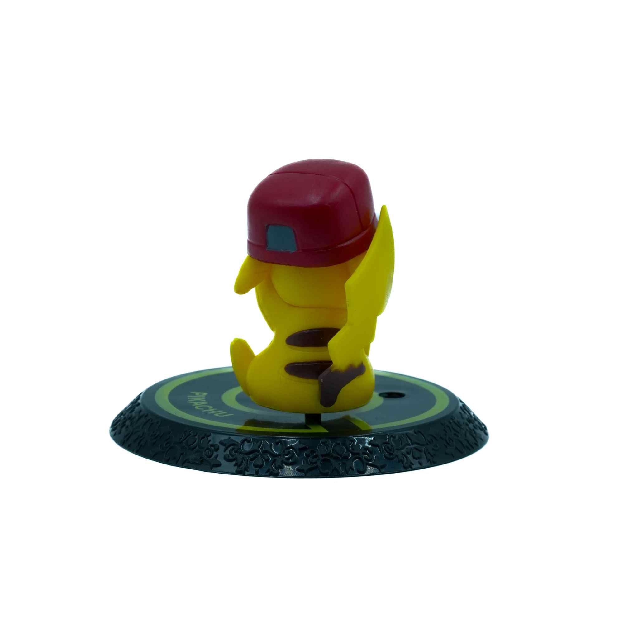 Pikachu Mini Pokémon Cute Figurine Trainer Cap Style