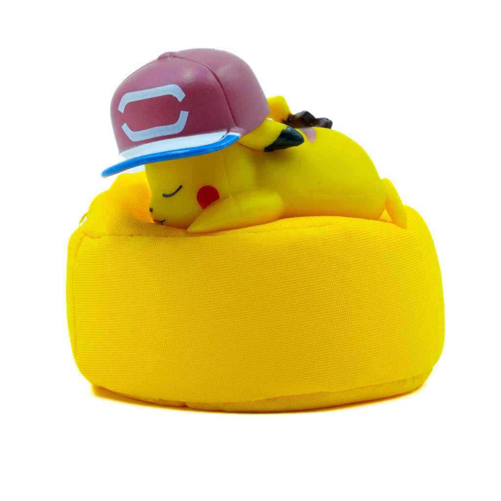 Pikachu Sleeping Mini pokemon Figurine Cap Style Plush Toy