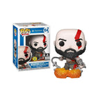 Pop Funko Playstation 154 Kratos with The Blades of Chaos Glows in The Dark