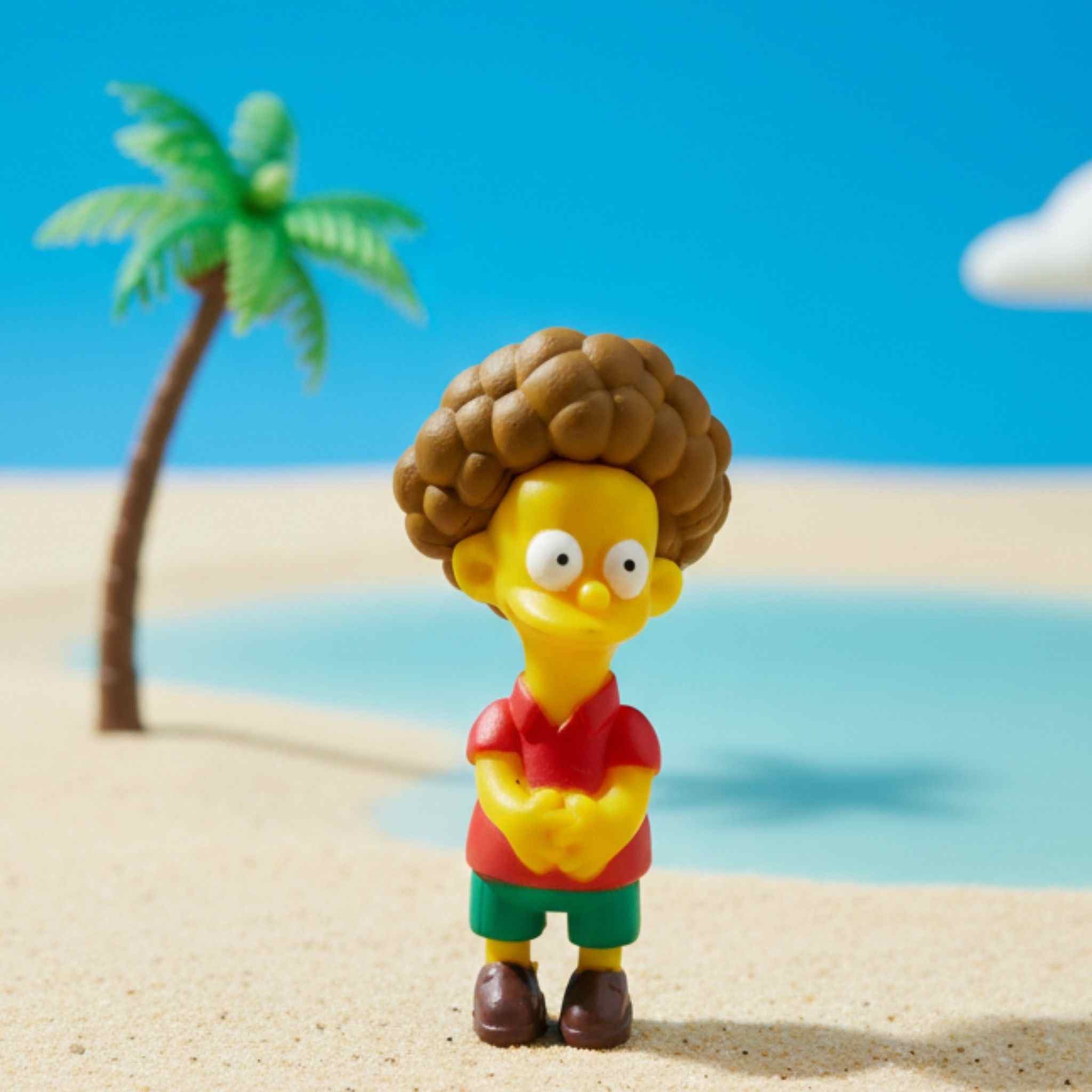 Ralph Wiggum Simpson Toy Figure 1 Collectibles