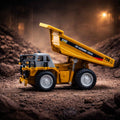 Remote Control Dump Truck Diecast Construction Vehicle Toy Collectible 1 Collectibles