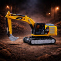 Remote Control Excavator Diecast Construction Vehicle Toy Collectible 1 Collectibles