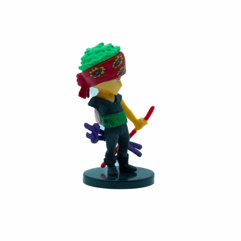 Roronoa Zoro Action Pose Mini Figure One Piece Swordsman Figure 3 