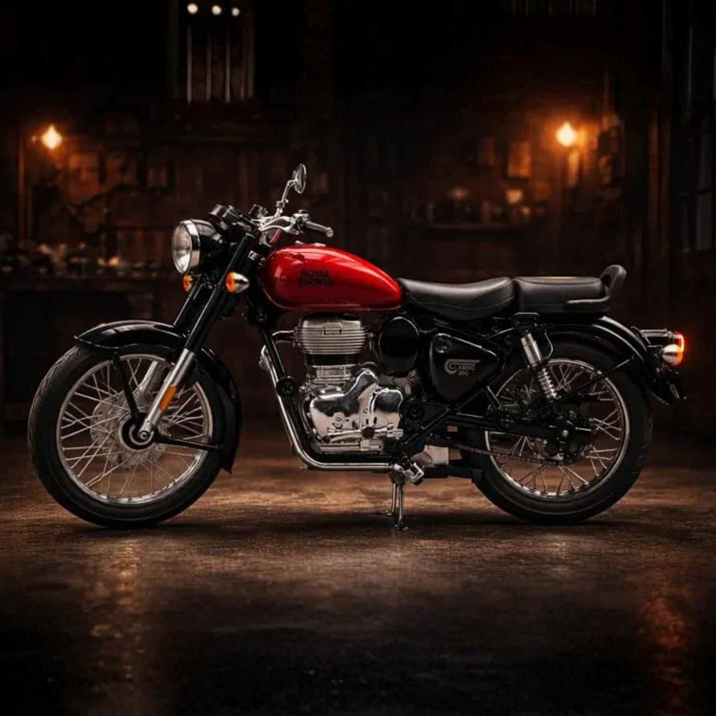 Royal Enfield Classic 350 Miniature Premium Diecast Collectible Bike 1 Collectibles