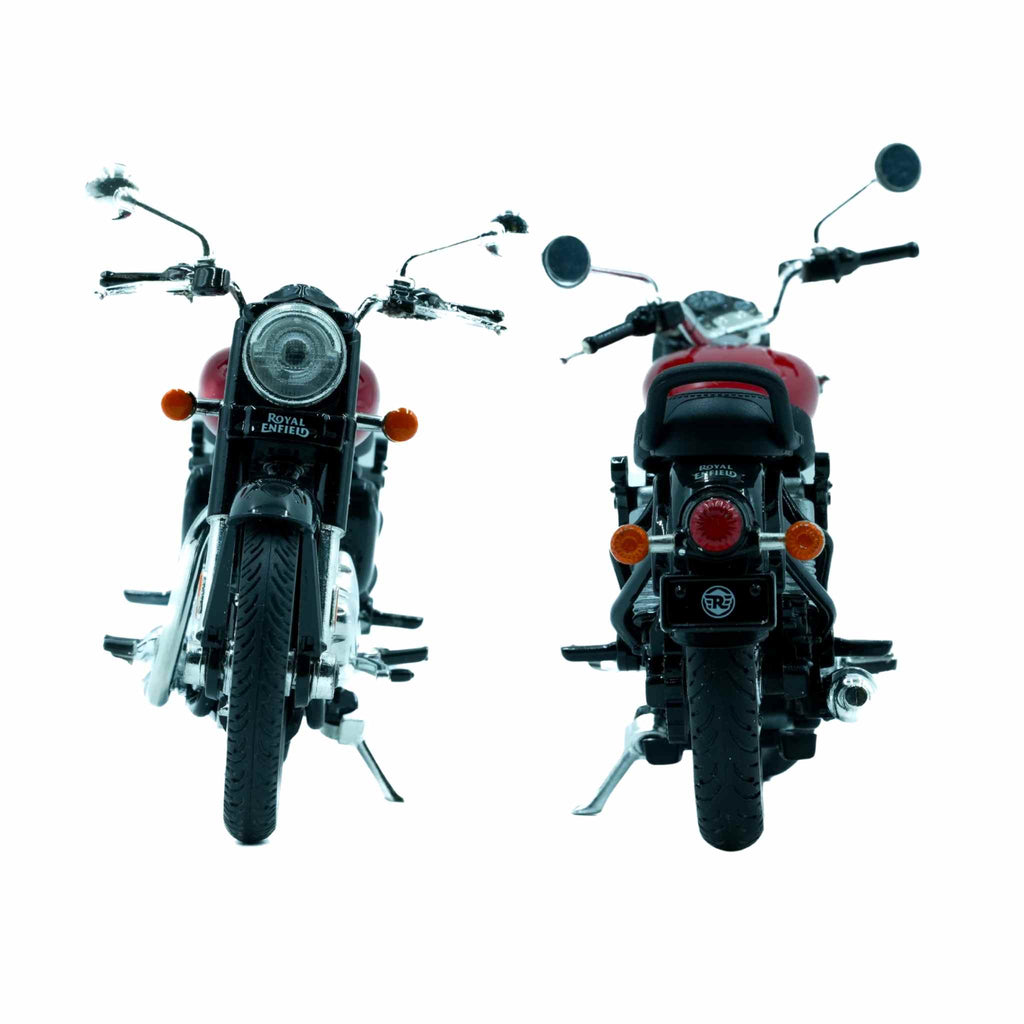 Royal Enfield Classic 350 Miniature Premium Diecast Collectible Bike 3 Collectibles