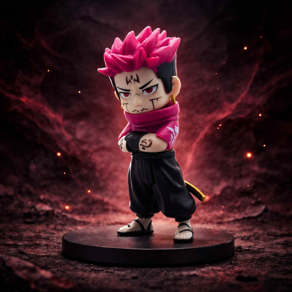 Ryomen Sukuna Jujutsu Kaisen Curse King Anime Figurine 1 Collectibles
