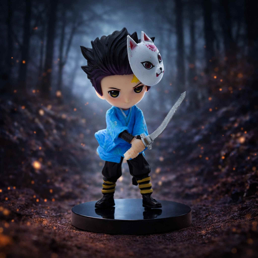 Sabito Fox Mask Training Warrior Demon Slayer Anime Collectible 1 Collectibles