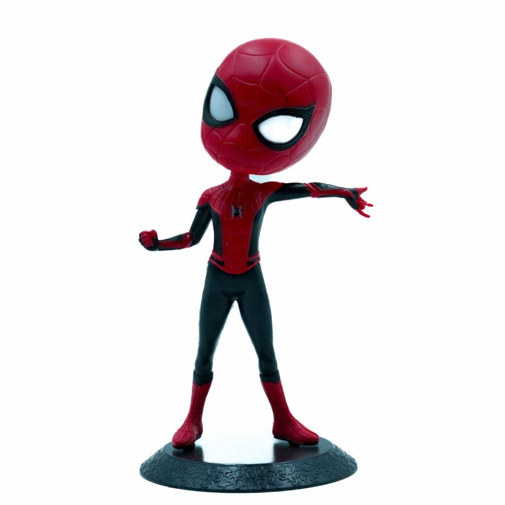 SpiderMan Classic Red Suit Marvel Superhero Chibi Figure Collectible 2 