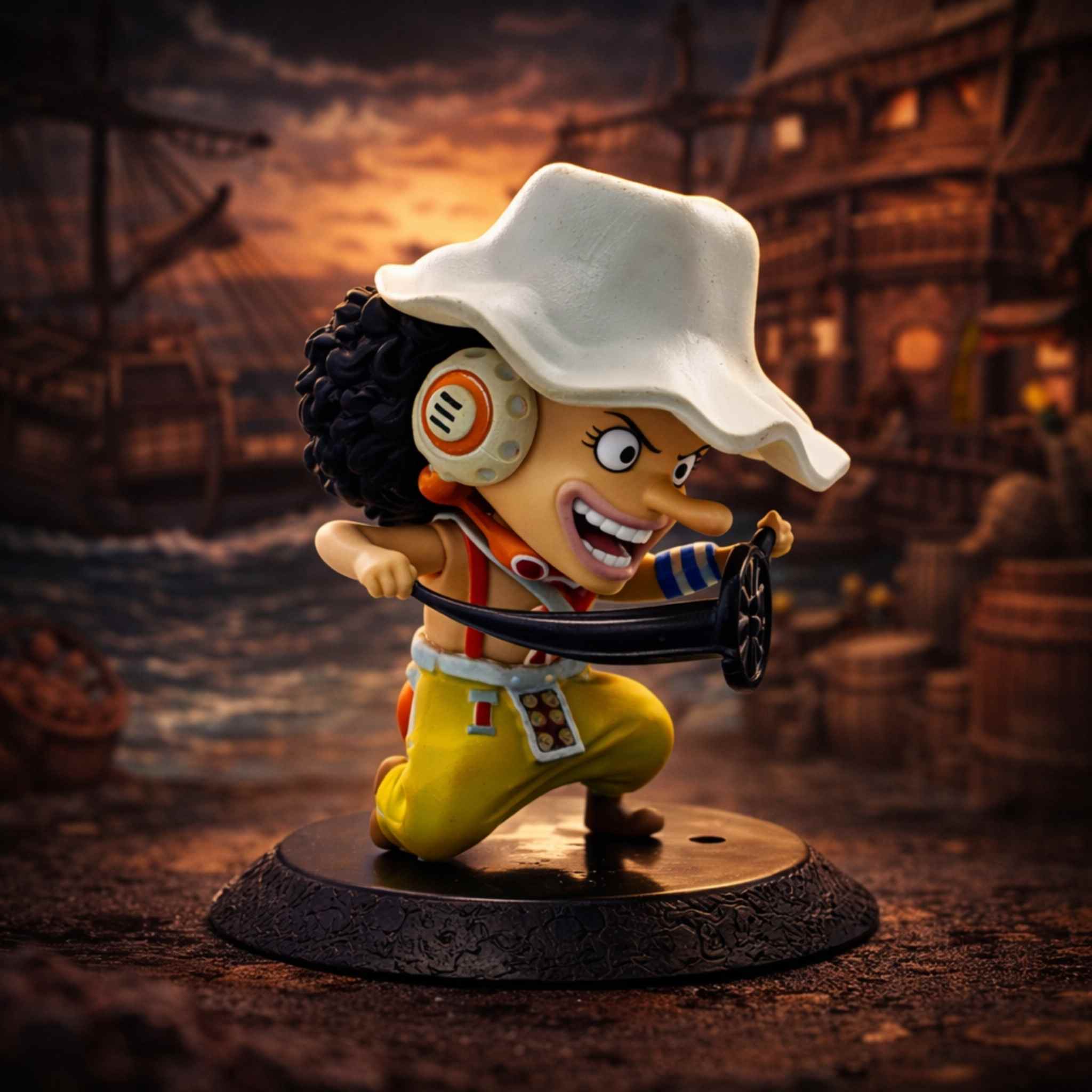 Usopp One Piece Sniper Pose Anime Figurine 1 Collectibles