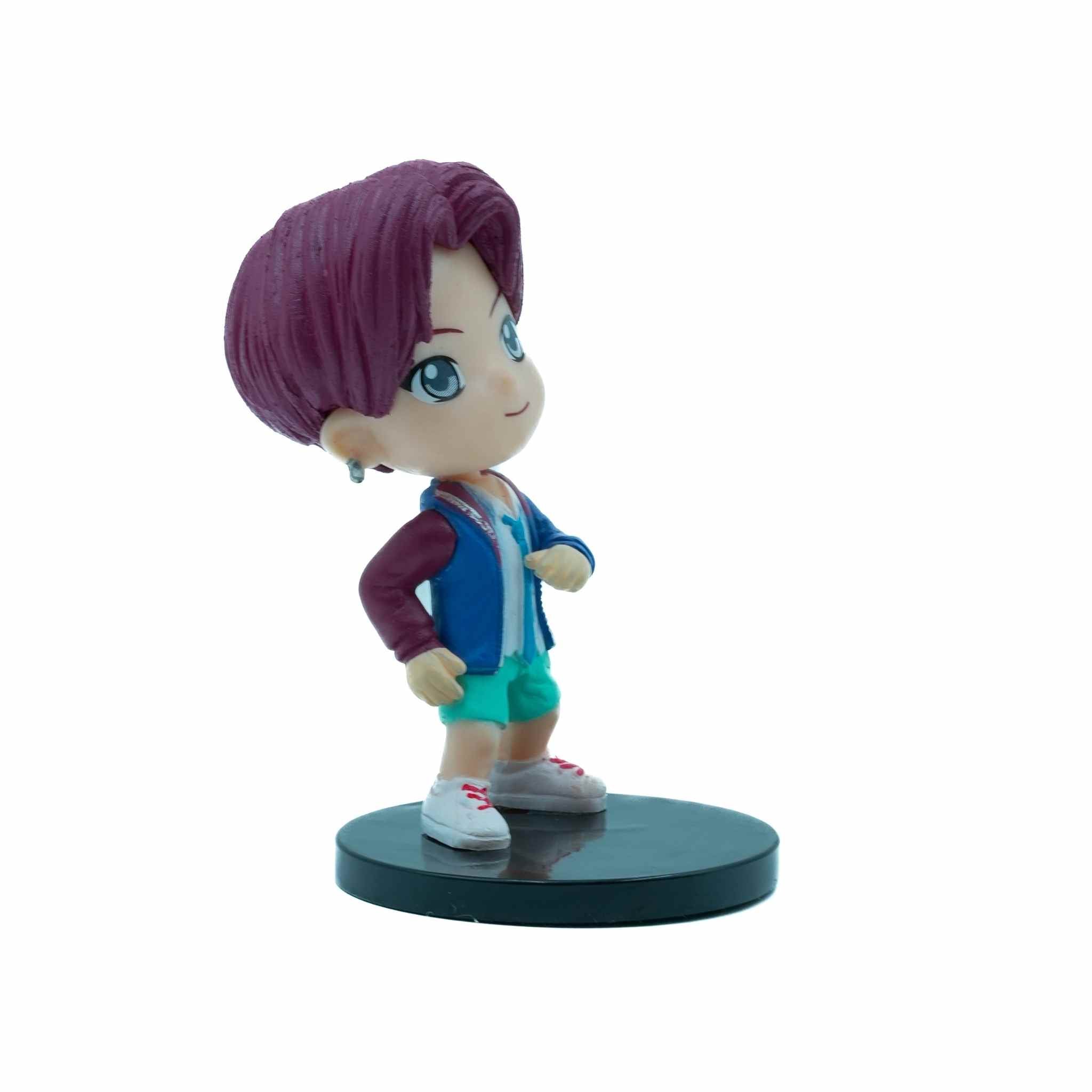 V BTS Inspired Mini Figure Stylish Earrings Idol Collectible 3 