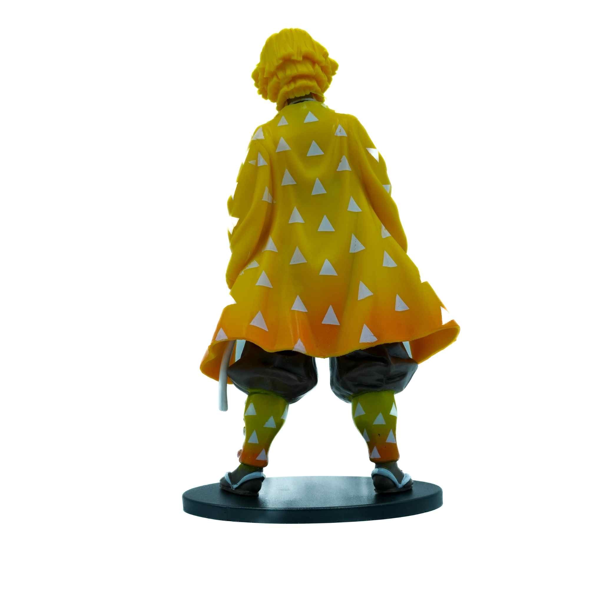 Zenitsu Agatsuma Calm Pose Anime Action Figure Collectible 4 