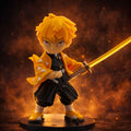 Zenitsu Agatsuma Thunder Breathing Anime Action Figure Collectible 1 Collectibles