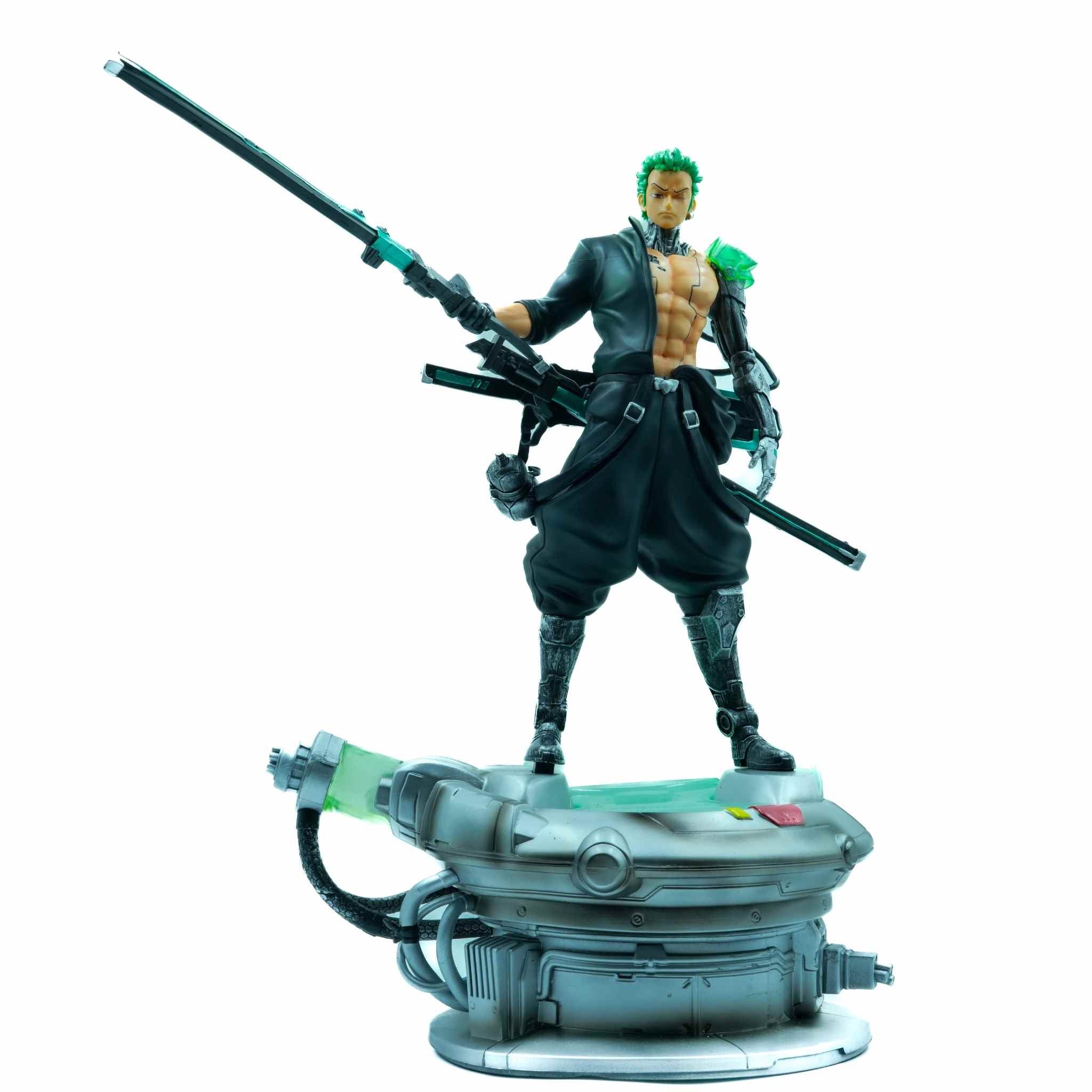 Zoro Cyber Warrior Anime Sword Master Premium Collectible Figure 2 