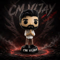 CM Vijay 3D Printed Pop Figurine | Premium Collectible Display Figure